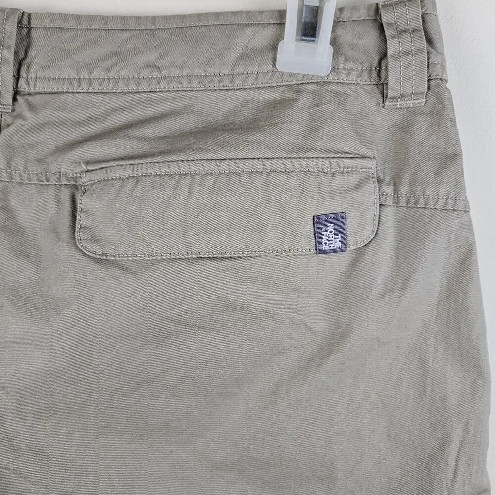The North Face Shorts Men's Size Large 36 beige Cotton Mesh pockets gorpcore